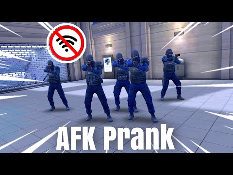 PRETENDING TO BE AFK IN CRITICAL OPS - With Team Anzy