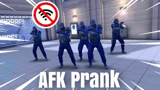 PRETENDING TO BE AFK IN CRITICAL OPS - With Team Anzy