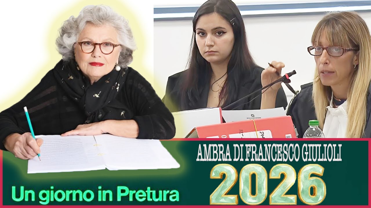 Un giorno in pretura 2026 ~ Ambra di francesco giulioli ~ Seleziona i casi più spaventosi