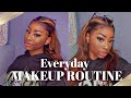 MY EVERYDAY MAKEUP ROUTINE ft JAYCEE HAIR REVIEW | MSSANDYBABY
