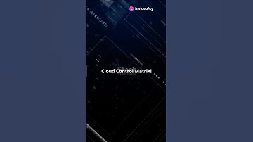 CSA Cloud Control Matrix in 1 Minute