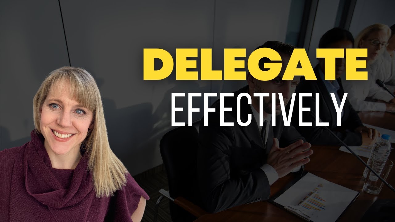 How To Delegate More Effectively In Your Business - YouTube