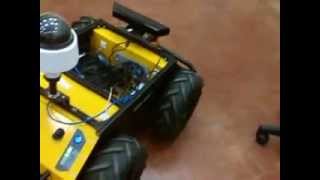 HUSKY ROBOT - NAVIAGTION WITH OBSTACLE AVOIDANCE USING POINT CLOUD DATA