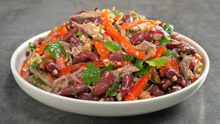 Аппетитный 'ТБИЛИСИ'  популярный грузинский салат с говядиной! Рецепт от Всегда Вкусно!