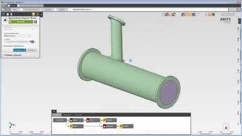 ANSYS AIM and ANSYS SpaceClaim Importing a Geometry
