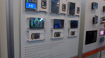 4D Systems TFT Displays discussion at Embedded World 2017