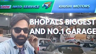 BHOPAL BIGGEST AND NO.1 GARAGE/भोपाल का सबसे बड़ा और नम्बर 1 गैरेज....🤩🤩🤩