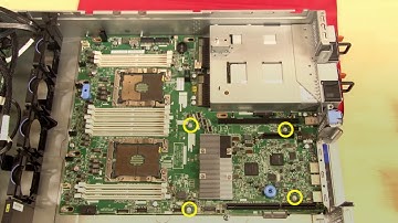 Lenovo ThinkSystem SR550 removing system board