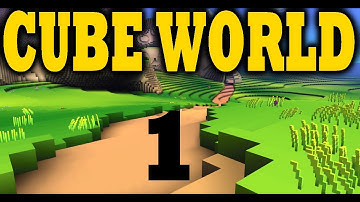 Cube World #1 - First Time Adventure!