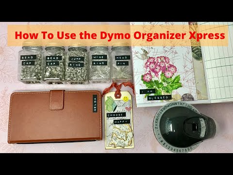 Video: Hvordan laster jeg inn en Dymo organizer Xpress?