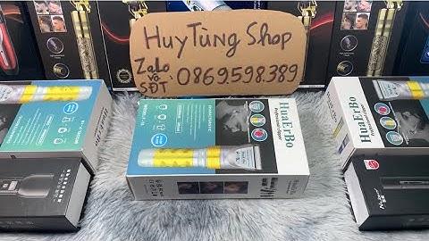 Tông Đơ HuberF10plus Bản Lưỡi Sứ Chuốt , Thiết Kế Kim Loại Đầm Tay Pin 2200mah Siêu Khoẻ Thêm 1 Quả