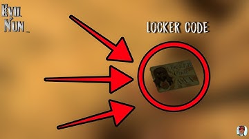 All Locations where Locker code is found In Evil Nun