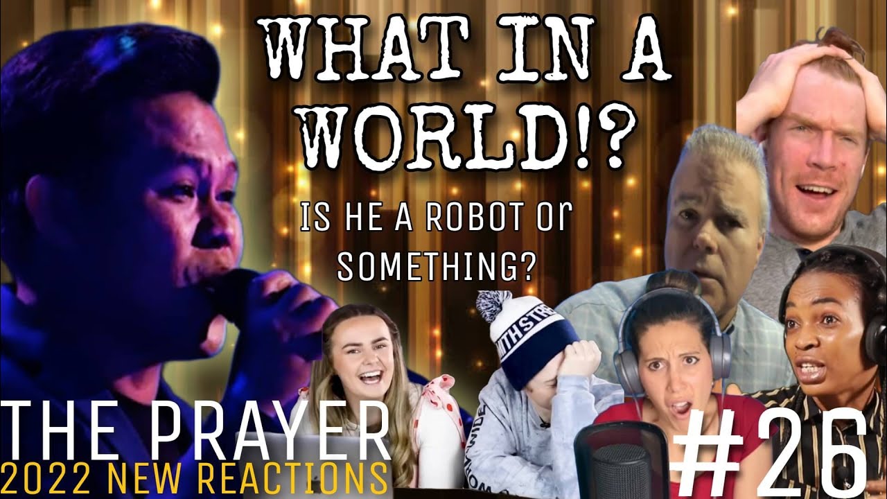 НОВЫЕ РЕАКЦИИ 2022 ГОДА №26 | Марселито Помой — The Prayer (официальный клип)