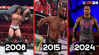 WWE Every Money in the Bank Cash in EVER! (2006 - 2024) | WWE 2K
