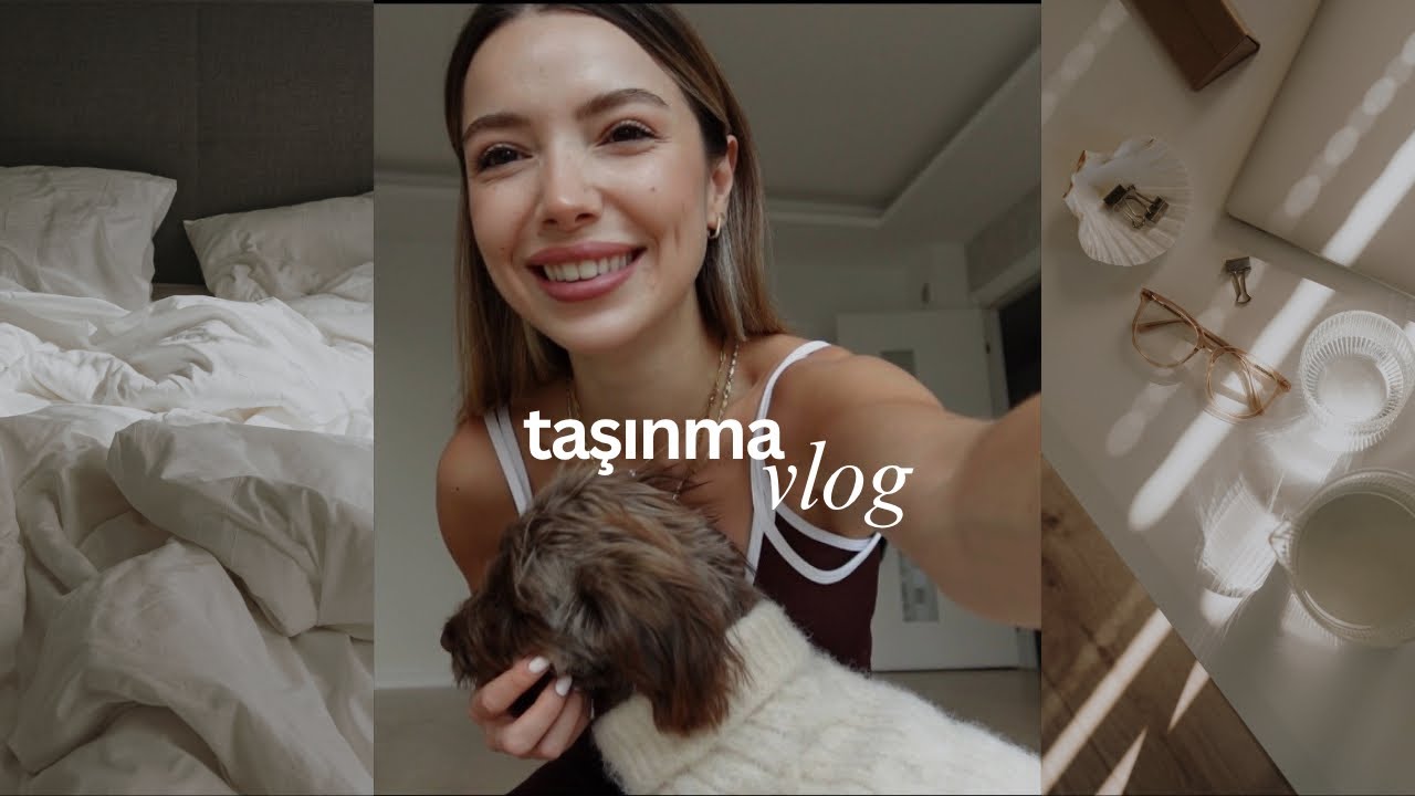 TAŞINIYORUM | yeni ev turu, nakliye günü, yerleşme 🏡