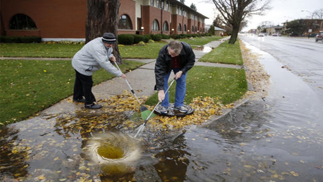 Rainfall Redemption Unclogging Street Drains to Prevent Disaster in ...