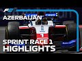 F2 Sprint Race 1 Highlights | 2021 Azerbaijan Grand Prix