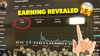 My Lifetime Youtube Earning Revealed🤑How Much YouTube Paid Me for 1.5 Million Views😯