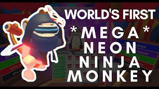 MAKING THE WORLD'S FIRST *MEGA NEON NINJA MONKEY* IN ADOPT ME! (Roblox)