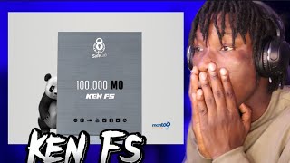 Ken FS - 100.000 Mo (Videyo lirik) REACTION