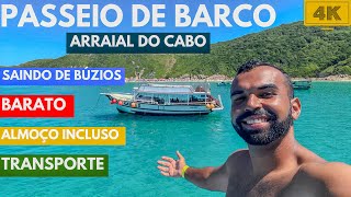 PASSEIO DE BARCO em Arraial do Cabo RJ saindo de Búzios screenshot 4