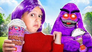 GRIMACE SHAKE В РЕАЛНИЯ ЖИВОТ! Прокълнат ли е коктейлът?