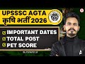 UPSSSC AGTA Notification 2026 Out | UPSSSC AGTA Pet Score | UPSSSC AGTA New Vacancy 2026