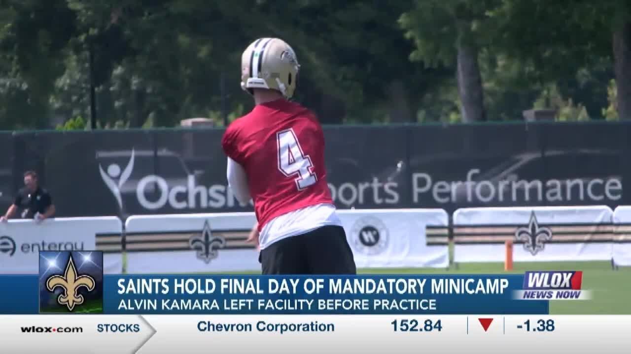 Saints wrap up mini-camp