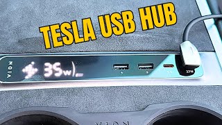 Tesla Owners Will LOVE This INSANE Center Console Upgrade -  VION Model 3/Y Center Console Hub