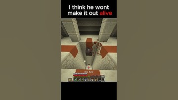 I trapped him inside the pyramid with 3 WITHERS! 😈💀 | Minecraft Shorts