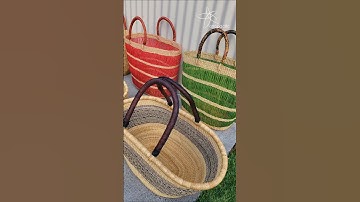 Drying a variety of our beautiful baskets after reshaping.