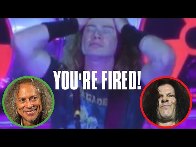 Chris Broderick gets FIRED From MEGADETH after playing wrong solo