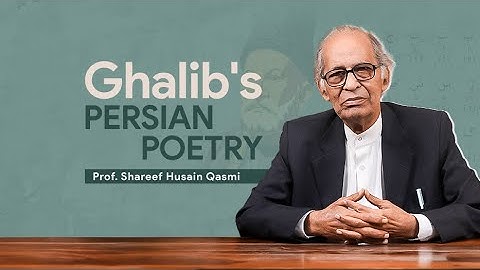 Introduction to Ghalib’s Persian Poetry | Official Trailer | Rekhta Learning