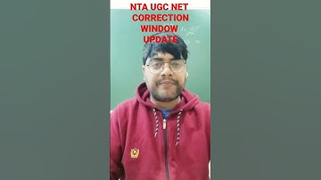NTA UGC NET 2022 Correction window || NTA UGC NET correction window #ntaugcnet2023 #ugcnetdec2022