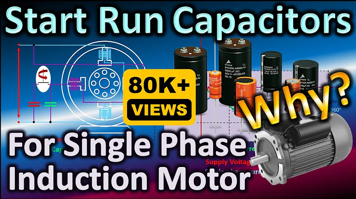 Single phase Induction Motor / Capacitor start capacitor run motor / Best video for you to learn.!😍💪