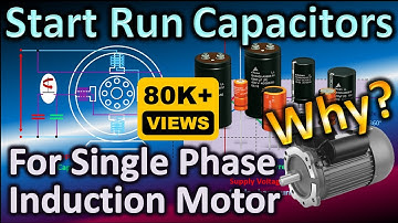 Single phase Induction Motor / Capacitor start capacitor run motor / Best video for you to learn.!😍💪