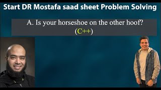 A. Is your horseshoe on the other hoof (C++)