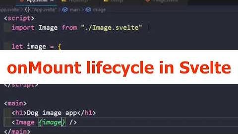 onMount Lifecycle In Svelte