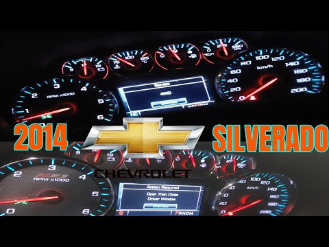 2014 Chevrolet Silverado C0398 and C0364 and a Window Message