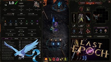 Cold Acid Flask Falconer Test @ 957 Frostbite Damage - Mana Issues Early | Last Epoch 1.0