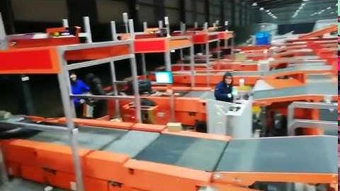 DWS system long distance conveying and sorting