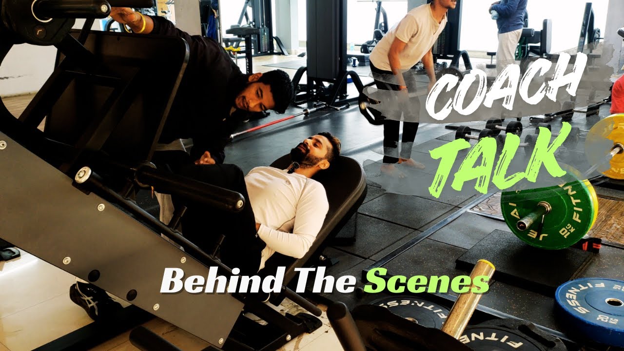 Behind The Scenes COACH TALK (During Incline Leg Press)