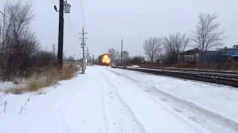 Railfanning 123rd Alsip,IL