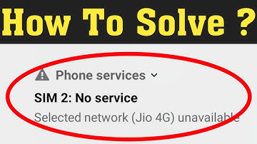 How to fix No service Selected network unavailable Error in Android 2020