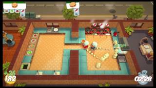 Overcooked 1-4 494 score with 2 players