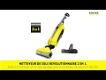 Nettoyeur de sols KARCHER FC 5 Jaune : aspirer et laver en un seul geste !