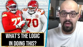 The Chiefs offensive tackle depth chart is very confusing
