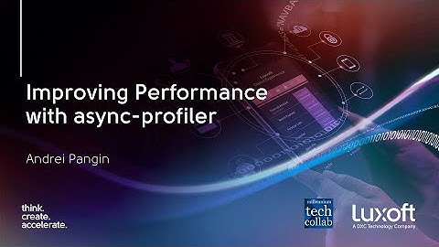 Part 2: Improving Performance with Async-profiler by Andrei Pangin.