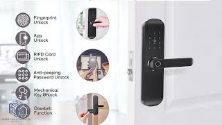 القفل الذكي  Smart door lock