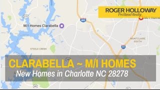 Clarabella Subdivision from MI Homes in Charlotte NC 28278